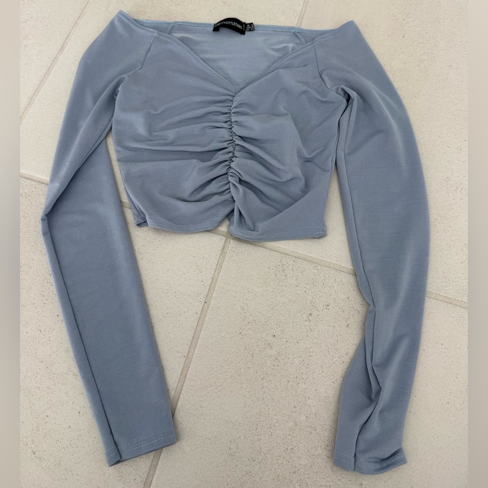 Long Sleeve Crop Top